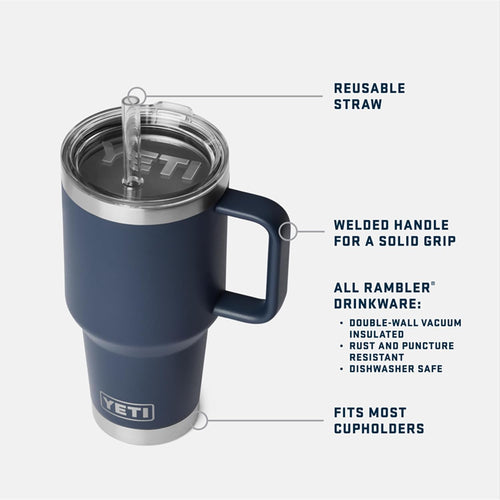 YETI Rambler 35oz Straw Mug